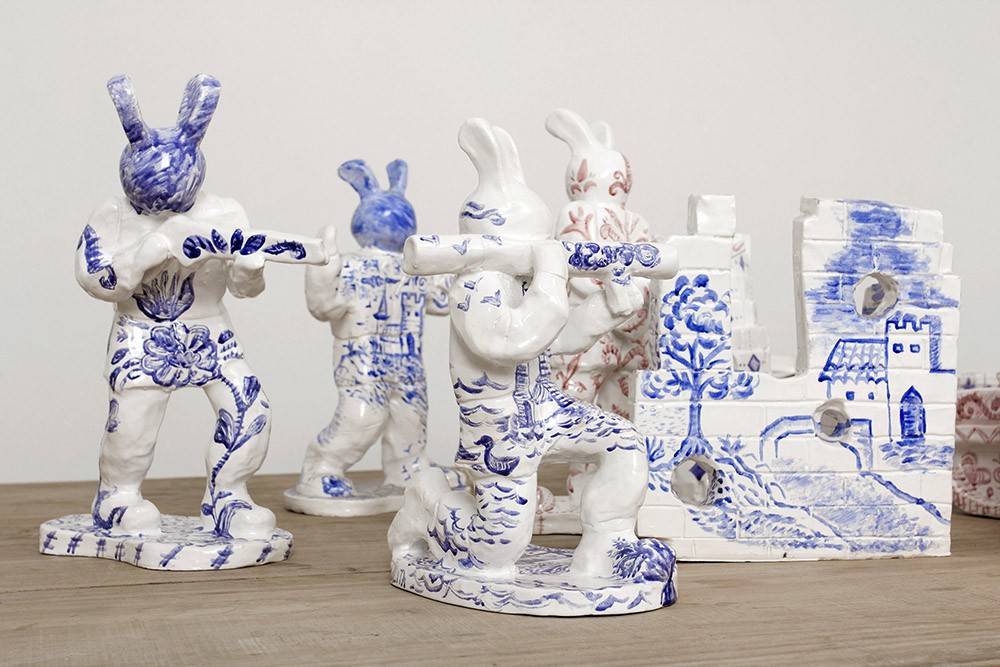Bunny soldiers