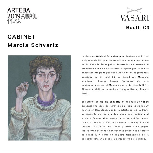 Marcia Schvartz Cabinet arteBA 2019