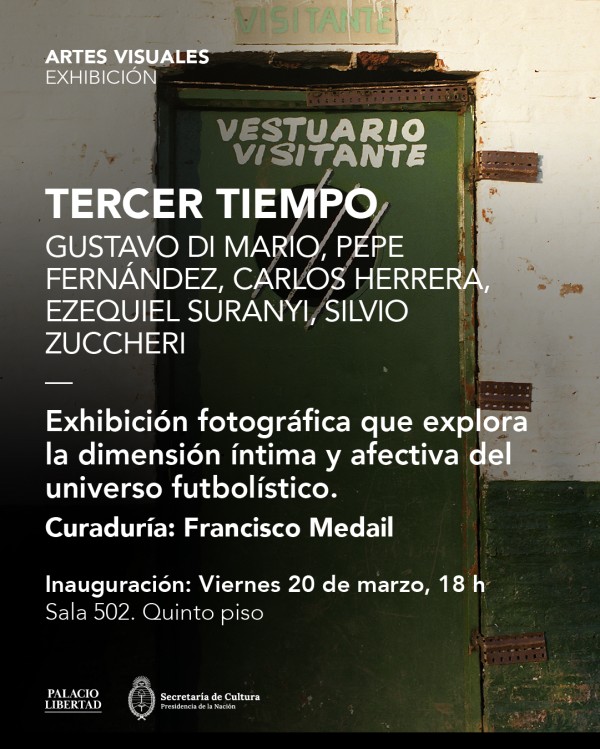 PEPE FERNÁNDEZ PARTICIPA DE LA MUESTRA TERCER TIEMPO EN EL QUINTO PISO DEL PALACIO LIBERTAD