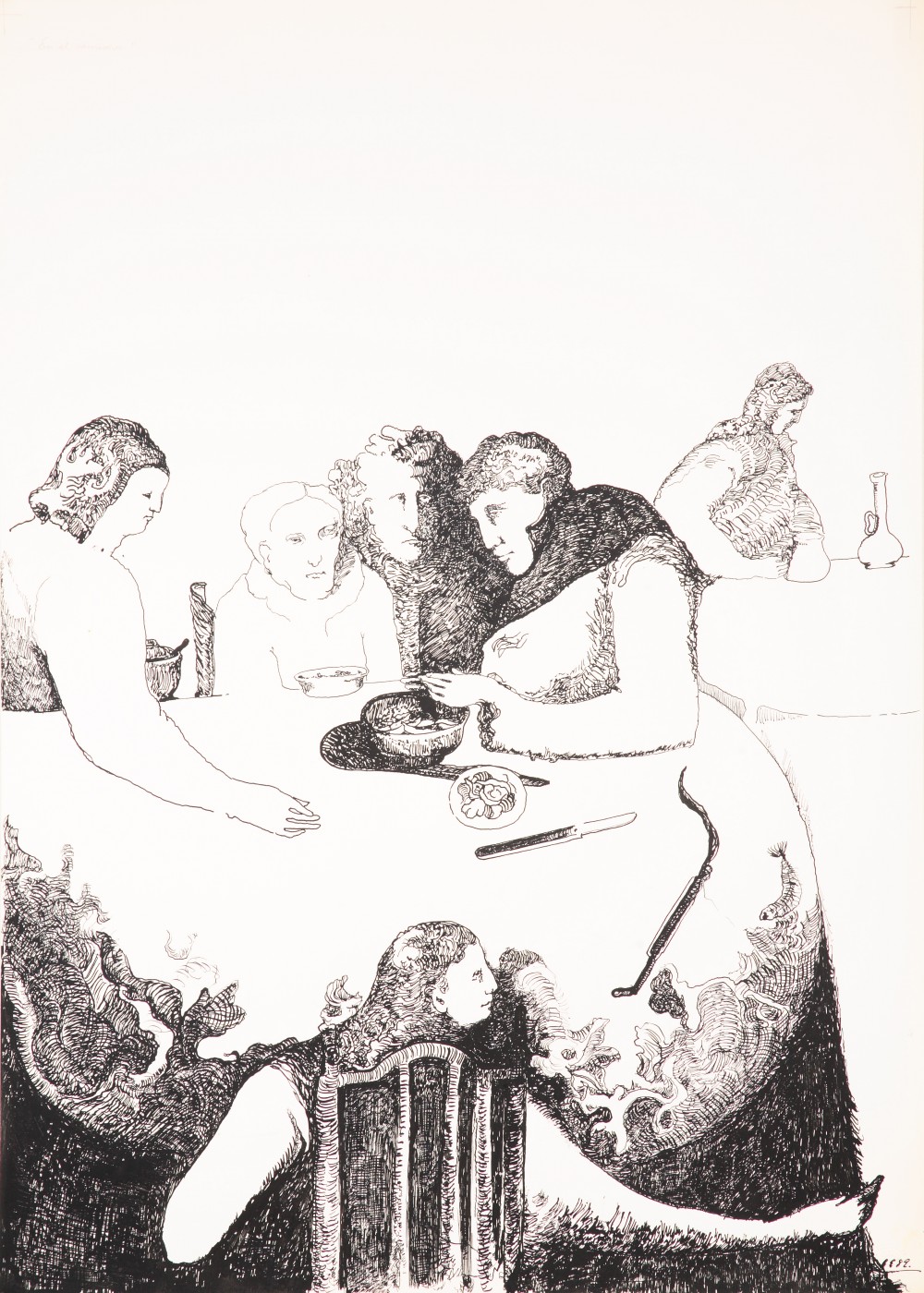 En el comedor