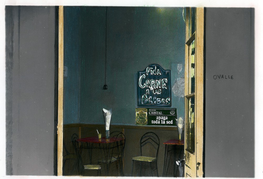 Calle Ovalle, Barrio El Salto, Santiago de Chile