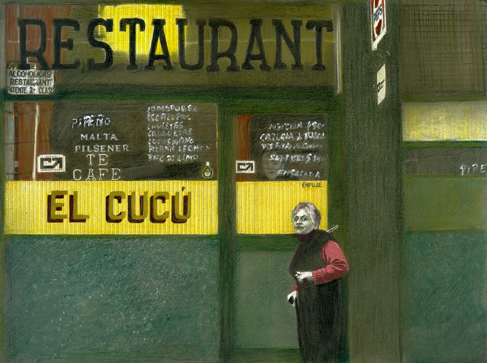 El Cucú, bar restaurant, Santiago de Chile