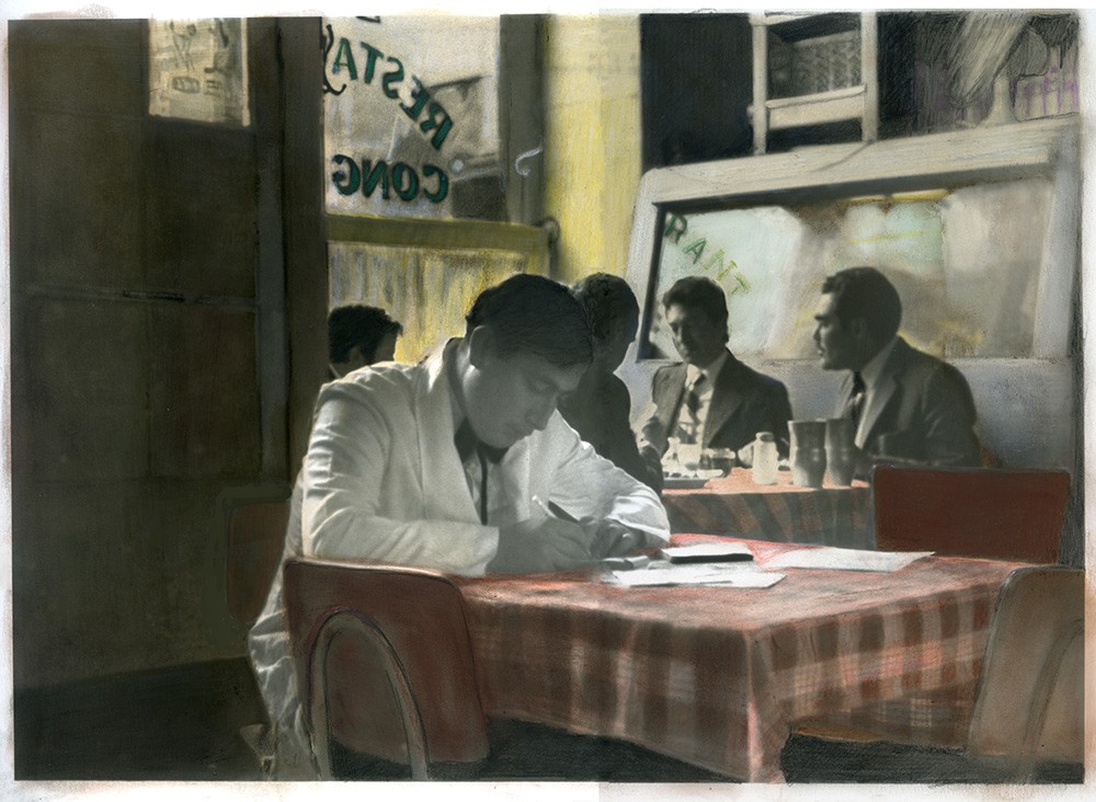 ¿Mozo o poeta? Bar El Congreso