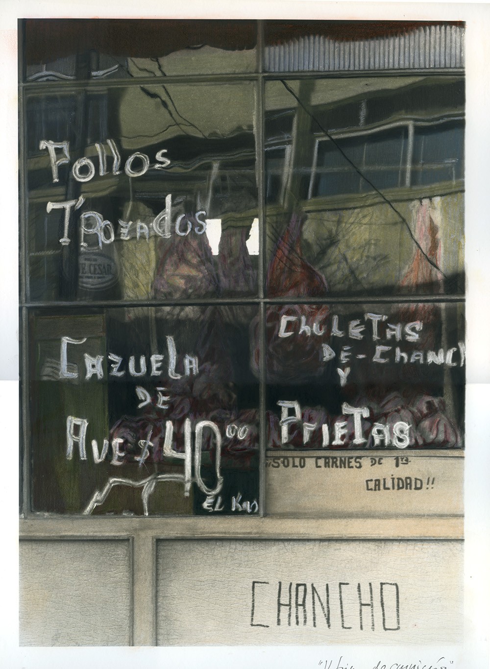 Vitrina de Carnicería (detalle)