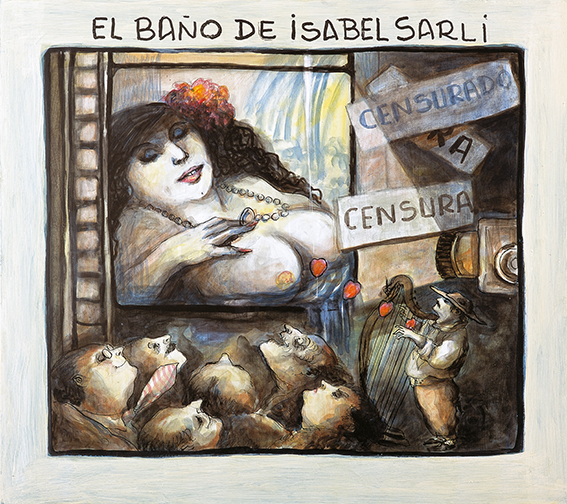 El baño de Isabel Sarli