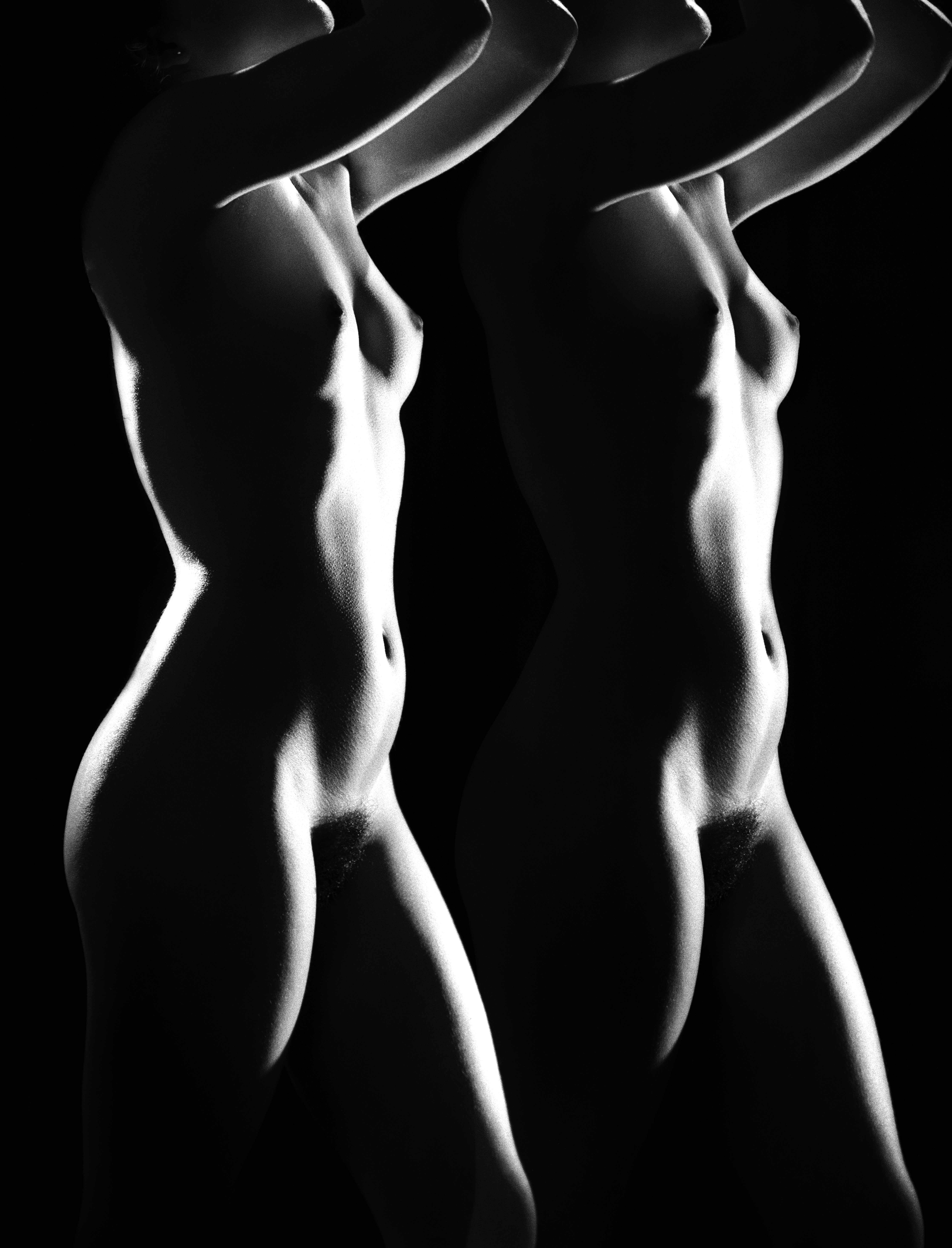 Desnudo X, Doble desnudo