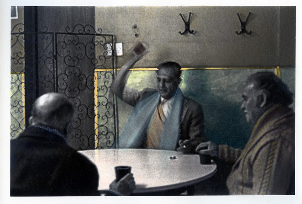 Jugadores de cacho III, Bar El Ítalo