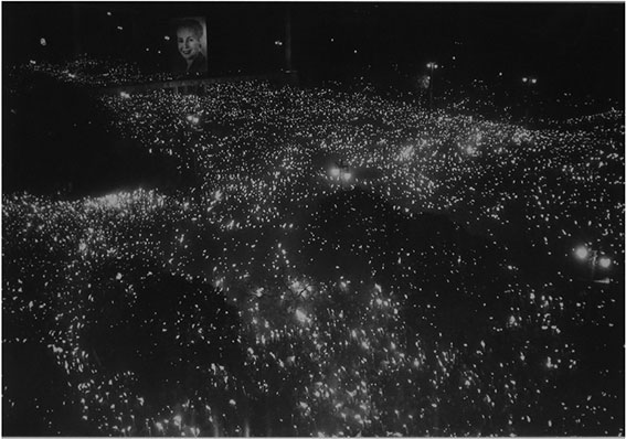 Noche del fallecimiento de Eva Peron